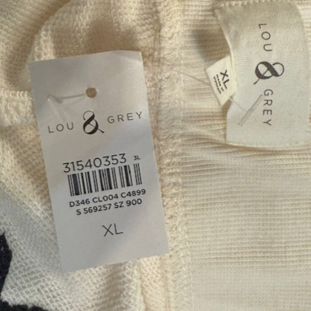Lou & Grey x Loft Star embroidered Sweatshirt & matching shorts set loungewear – - Picture 16 of 16